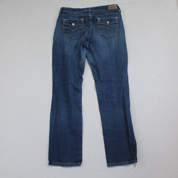 Levis 505 Women Jeans Straight Leg Denim Size 8M - Picture 2 of 10